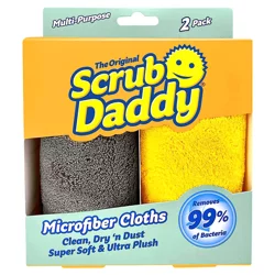 Scrub Daddy Microfiber Cloths - 2 ea