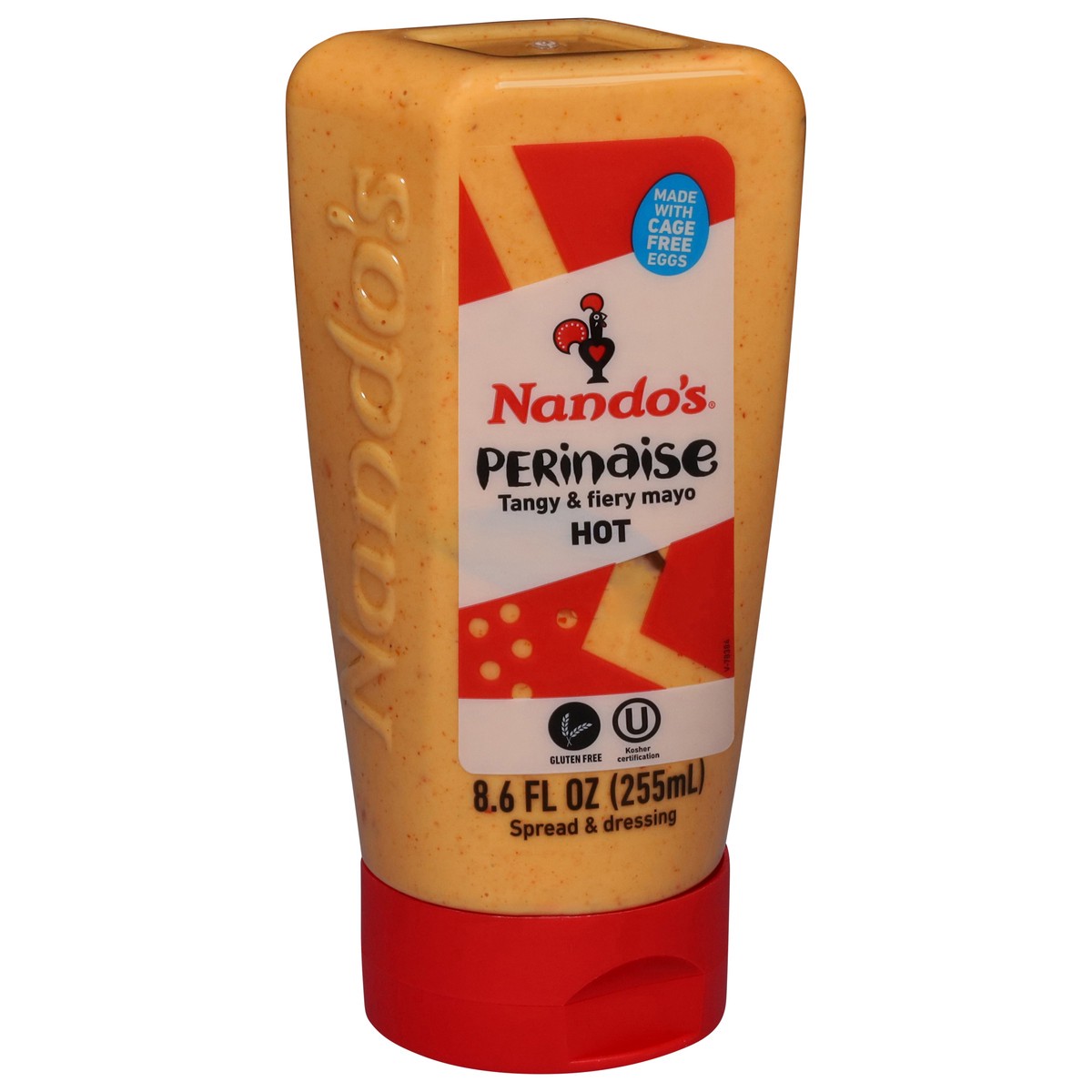 slide 2 of 13, Nando's Mayo Squeeze Hot, 8.6 fl oz