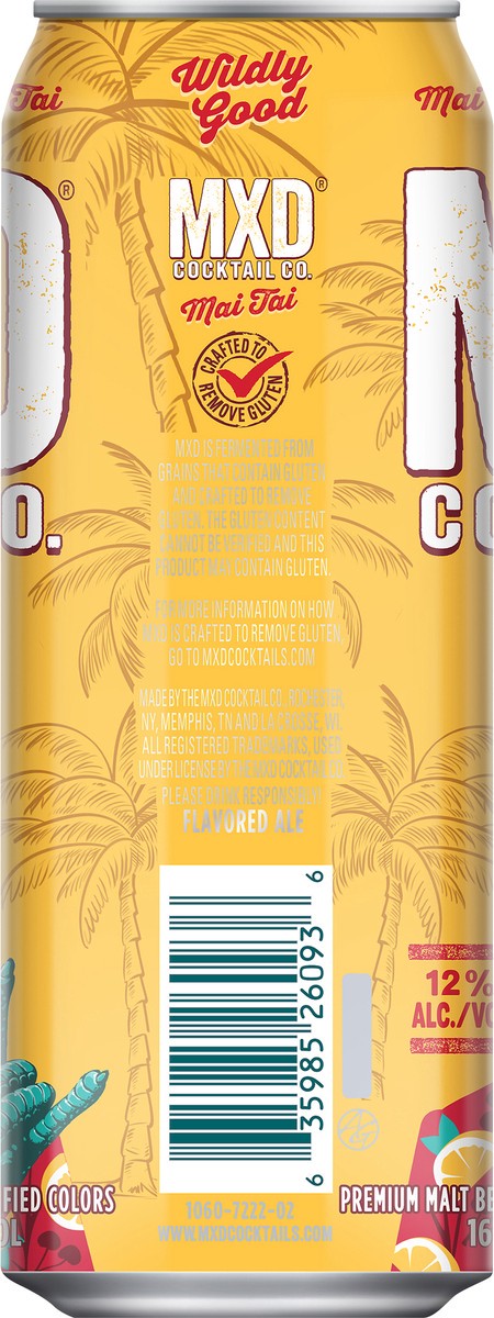 slide 6 of 7, MXD Cocktail Co. Mai Tai Pre-Mxd Cocktail 16 oz, 16 oz