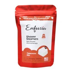 Enfusia Shower Steamers Peppermint Bliss Tablets