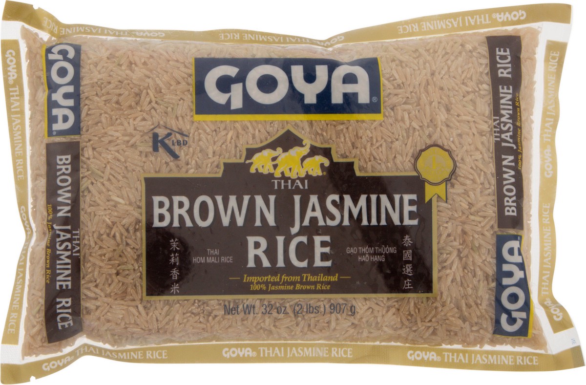 slide 6 of 9, Goya Thai Brown Jasmine Rice 32 oz, 32 oz