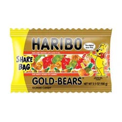 Haribo Goldbears Gummi Candy 3.5 oz