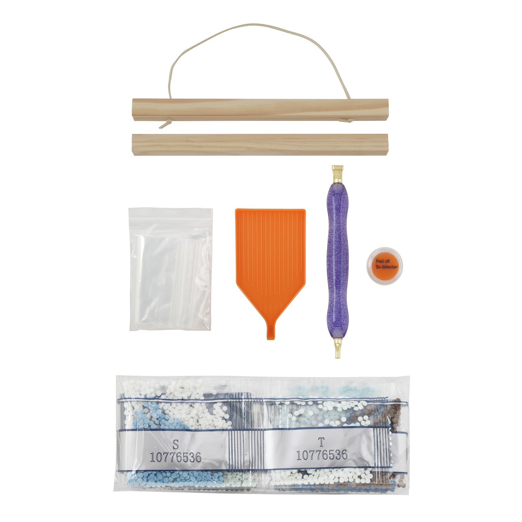 slide 4 of 4, 8" X 10" Mummy Diamond Art Kit With Magnetic Frame By Make Market, 8 in x 10 in