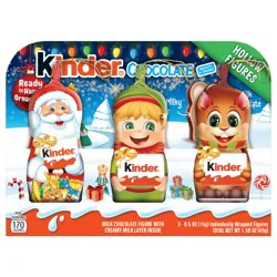 Kinder 3 Pack Creamy Milk Layer Milk Chocolate Figure 3 ea