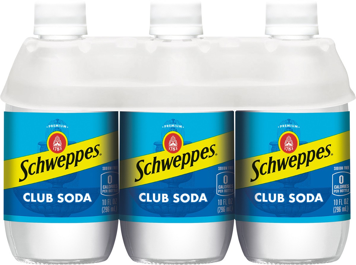slide 7 of 7, Schweppes Club Soda, 60 fl oz