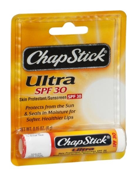 slide 1 of 1, ChapStick Skin Protectant And Sunscreen Spf 25 Sun Defense, 0.15 oz