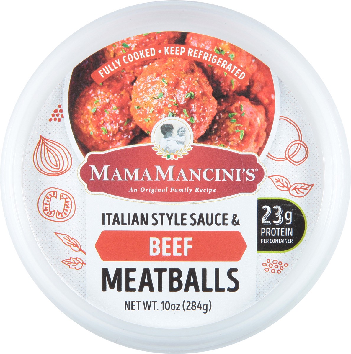 slide 2 of 12, MamaMancini's Mama Mancini's Cup of Beef Meatballs in Italian Style Sauce 10.0 oz, 10 oz