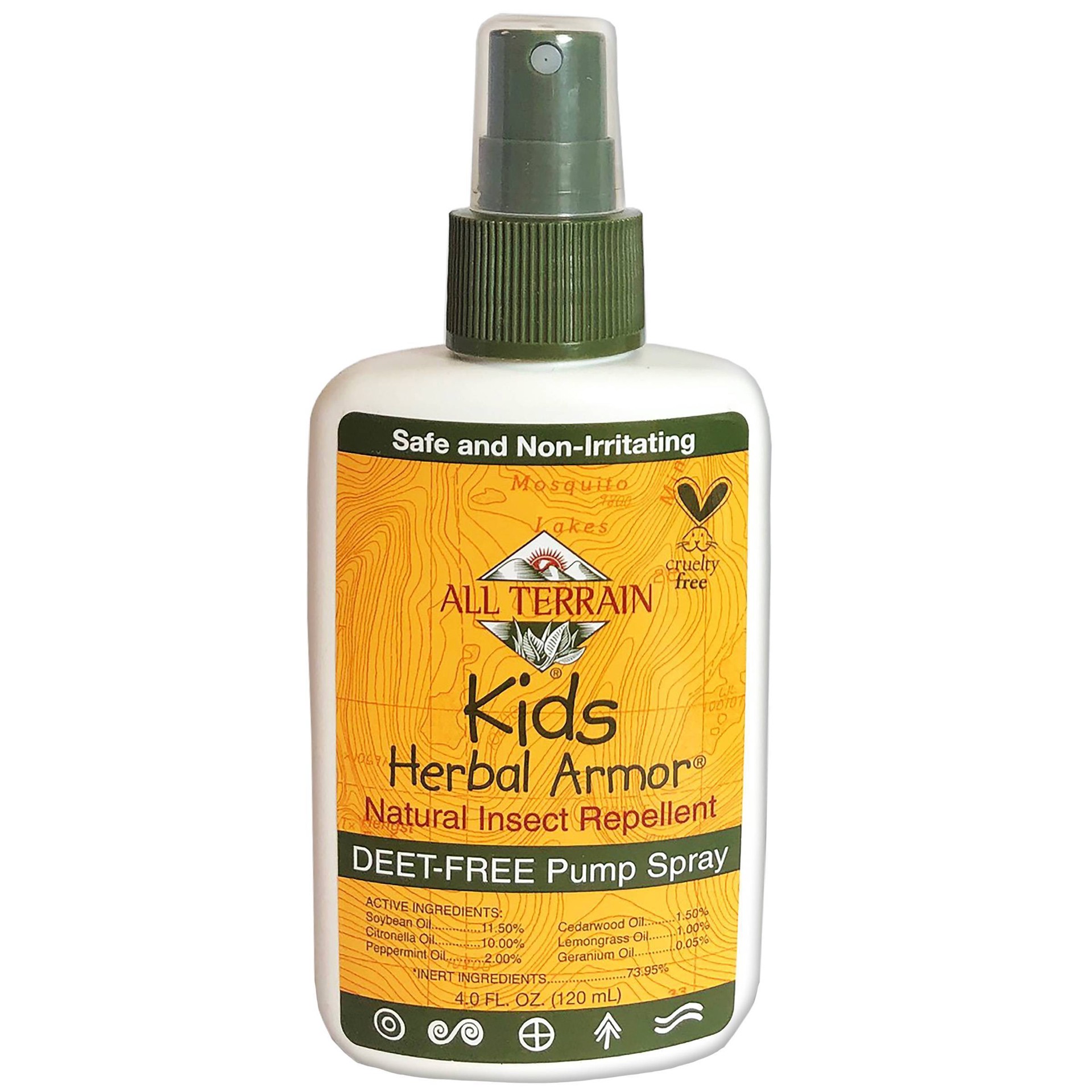 slide 1 of 1, All Terrain Kids Herbal Armor Insect Repellent Spray, 4 fl oz