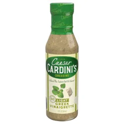 Caesar Cardini's™ Light Greek Vinaigrette Salad Dressing 12 fl. oz. Bottle
