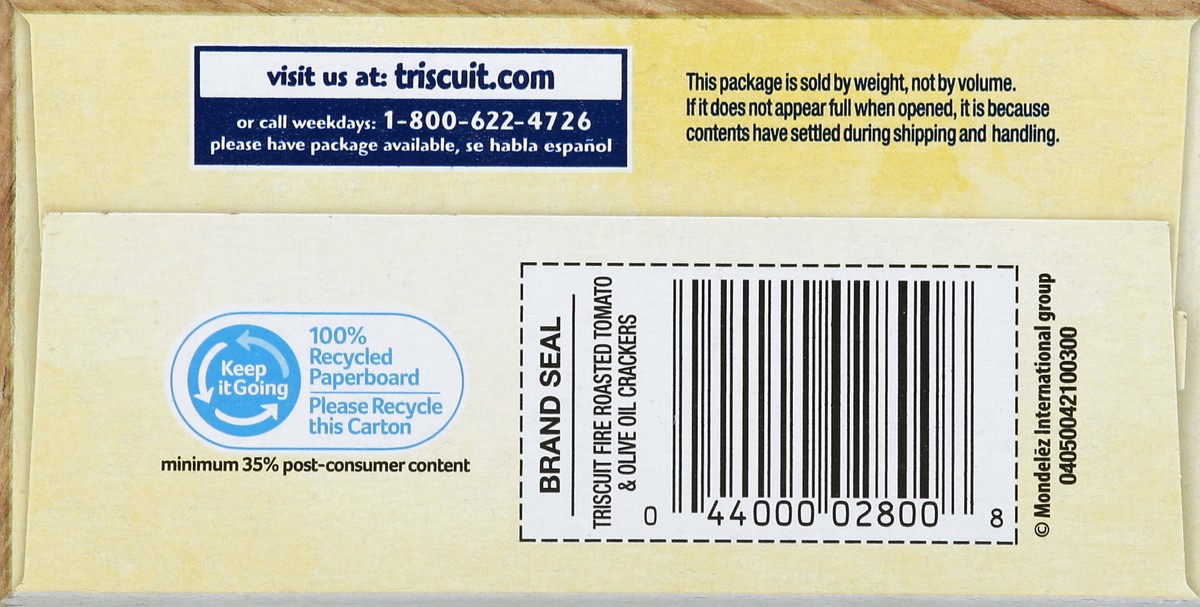 slide 5 of 7, Triscuit Crackers 9 oz, 9 oz