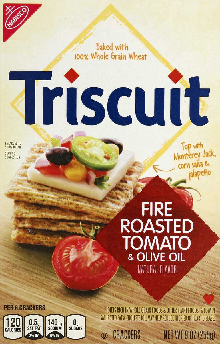 slide 2 of 7, Triscuit Crackers 9 oz, 9 oz