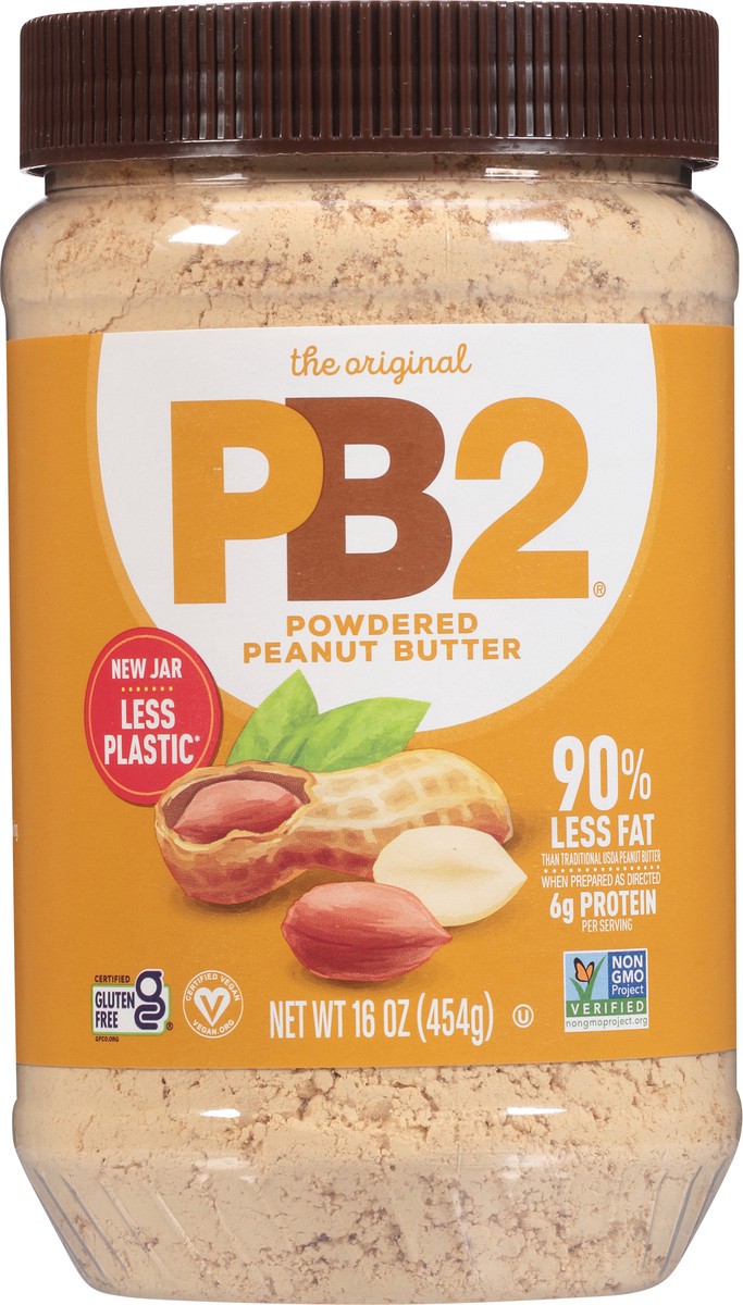 slide 5 of 9, PB2 Powdered Peanut Butter 16 oz, 16 oz