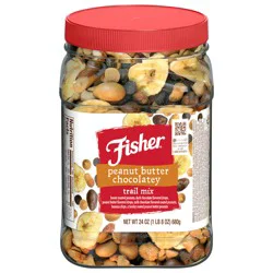 Fisher Peanut Butter Chocolatey Trail Mix 24 oz