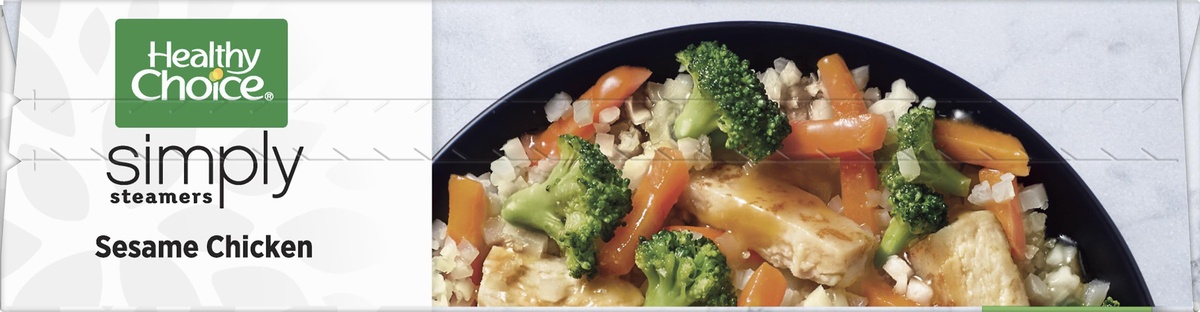 slide 5 of 8, Healthy Choice Simply Steamers Sesame Chicken, 9.25 oz