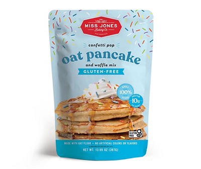 slide 1 of 1, Miss Jones Baking Co. Confetti Oat Pancake Mix, 13.99 oz