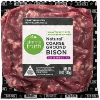 Simple Truth 85% Lean Natural Coarse Ground Bison