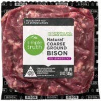 Simple Truth 85% Lean Natural Coarse Ground Bison
