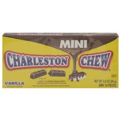 Charleston Chew Vanilla Candy Mini 3.5 oz