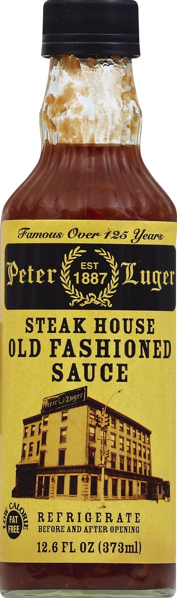 slide 1 of 2, Peter Luger P.Luger Steak Sauce, 12.6 oz