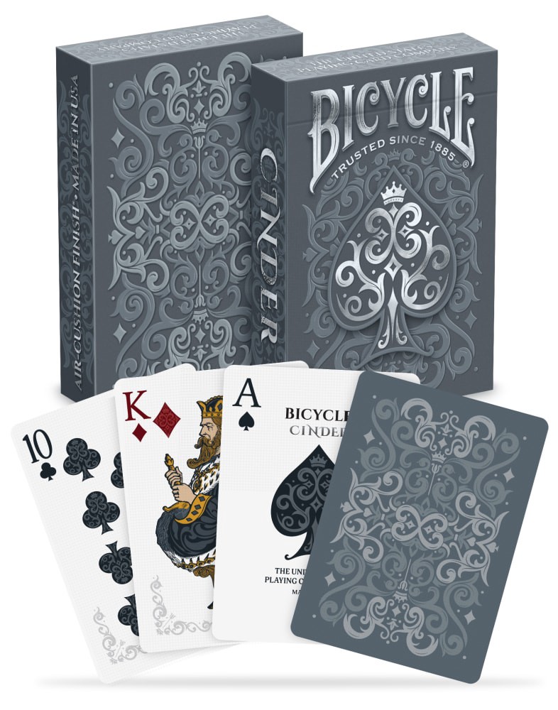 slide 1 of 2, Bicycle Cinder Cards, 1 ct