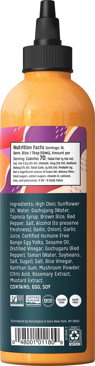 slide 3 of 3, Sir Kensington's Everything Sauce, Gochujang Sauce,, 8.3 oz, 8.3 oz