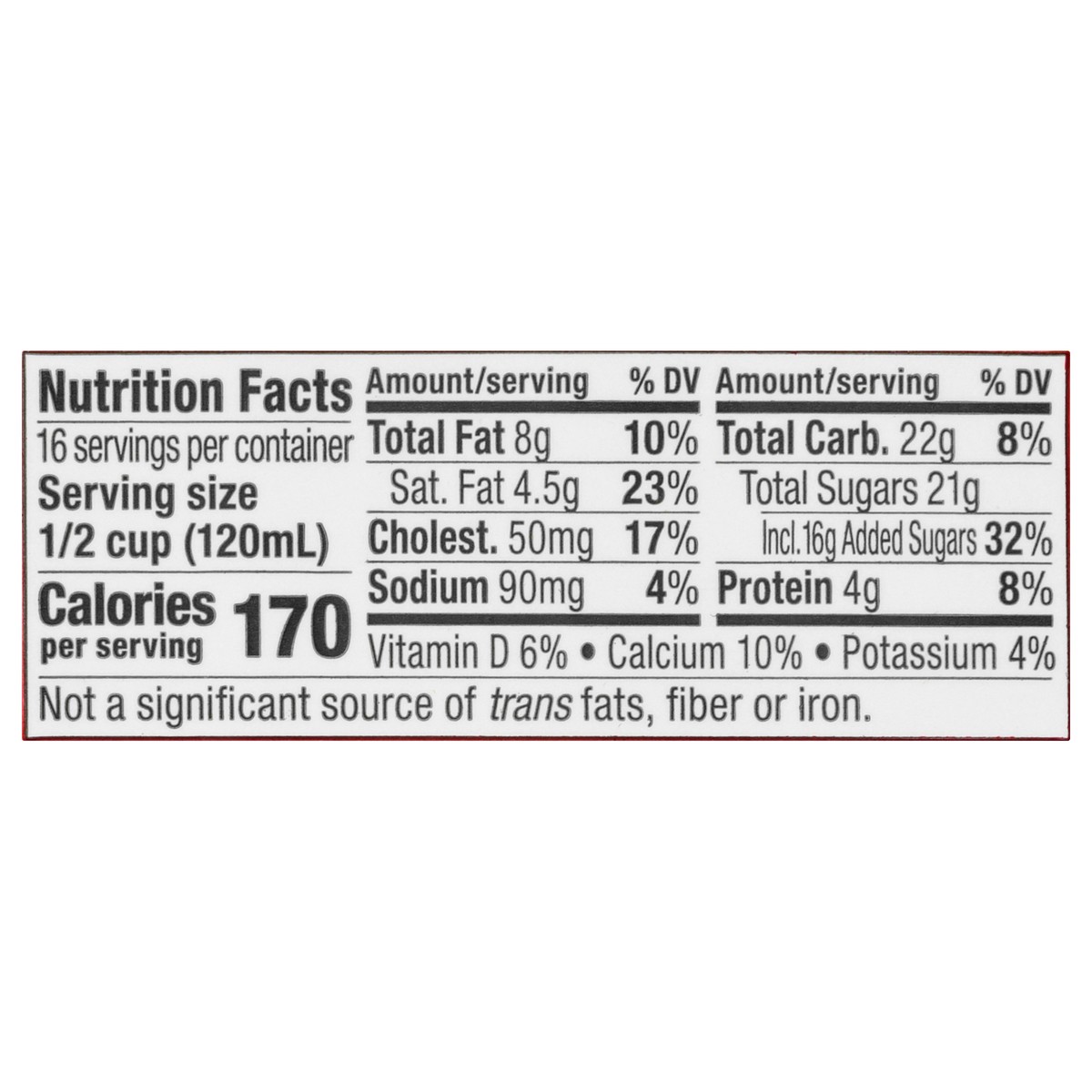 slide 5 of 13, Maola Eggnog Half Gallon, Ultra-Pasteurized, 0.50 gal