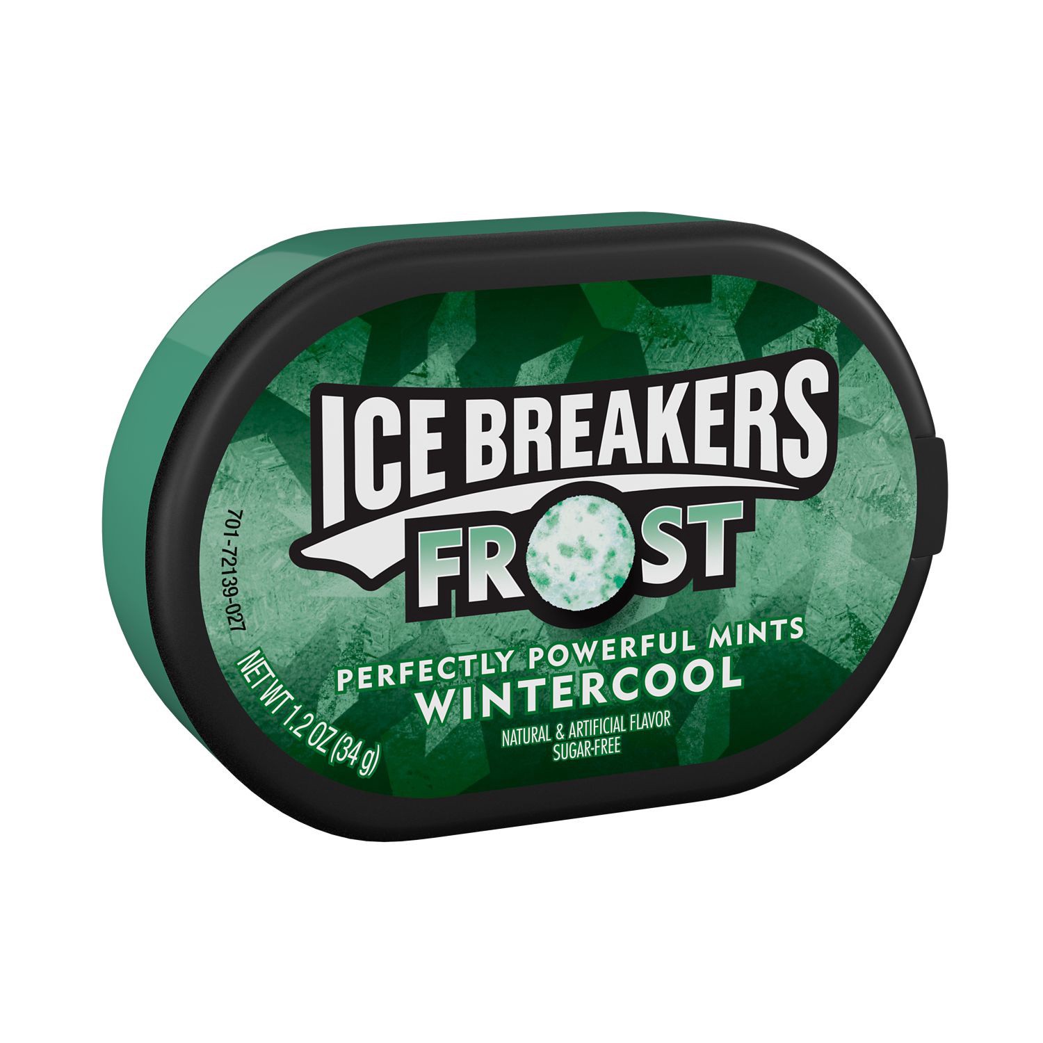 slide 1 of 4, Ice Breakers FROST WINTERCOOL Sugar Free Breath Mints, 1.2 oz, Tin, 1.2 oz