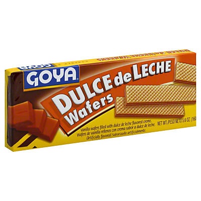 slide 1 of 1, Goya Dulce De Leche Wafers, 5.6 oz