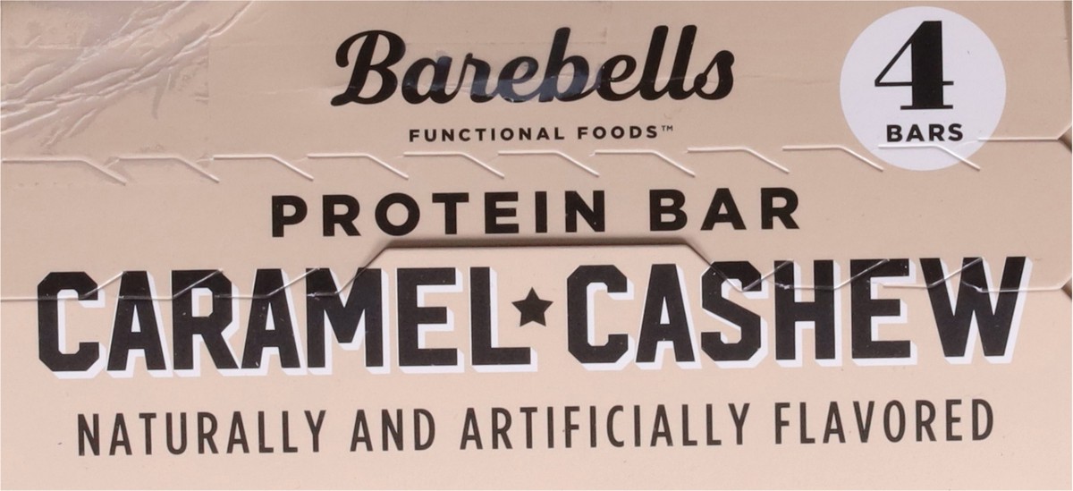 slide 9 of 13, Barebells Caramel + Cashew Protein Bars 4 - 1.94 oz Bars, 4 ct