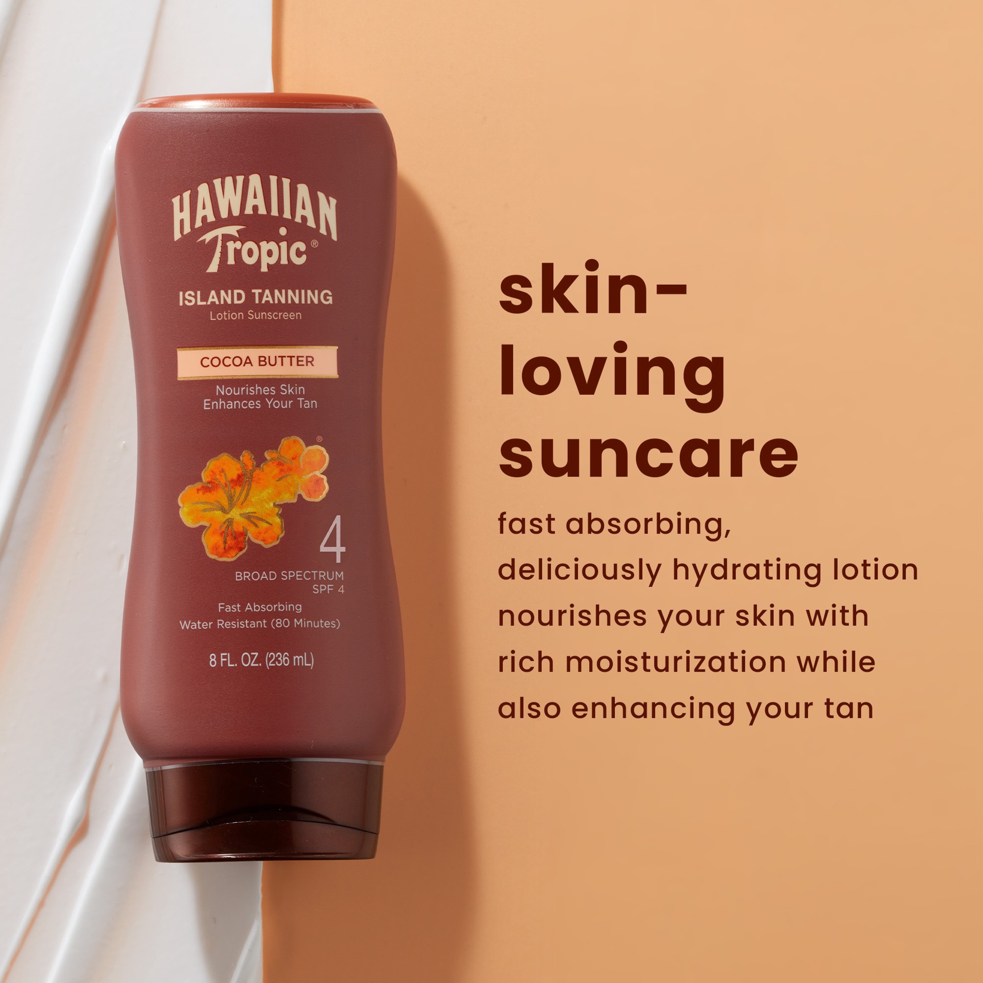 slide 5 of 7, Hawaiian Tropic Dark Island Tanning Lotion - SPF 4, 8 oz