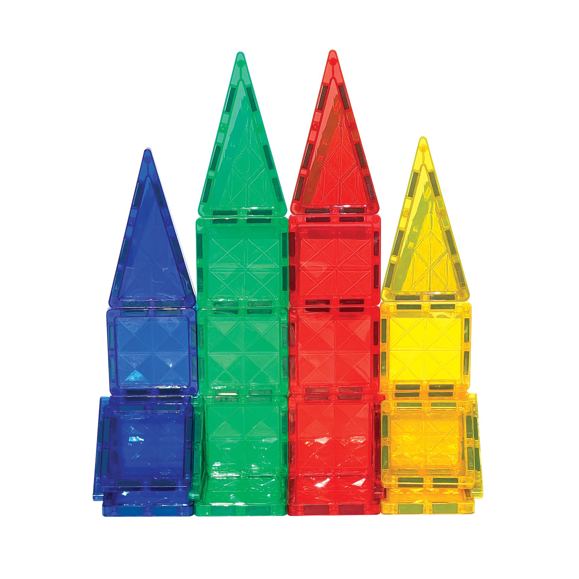 slide 3 of 5, Crayola 24 Piece Magnetic Pip-Tile Set, 24 ct