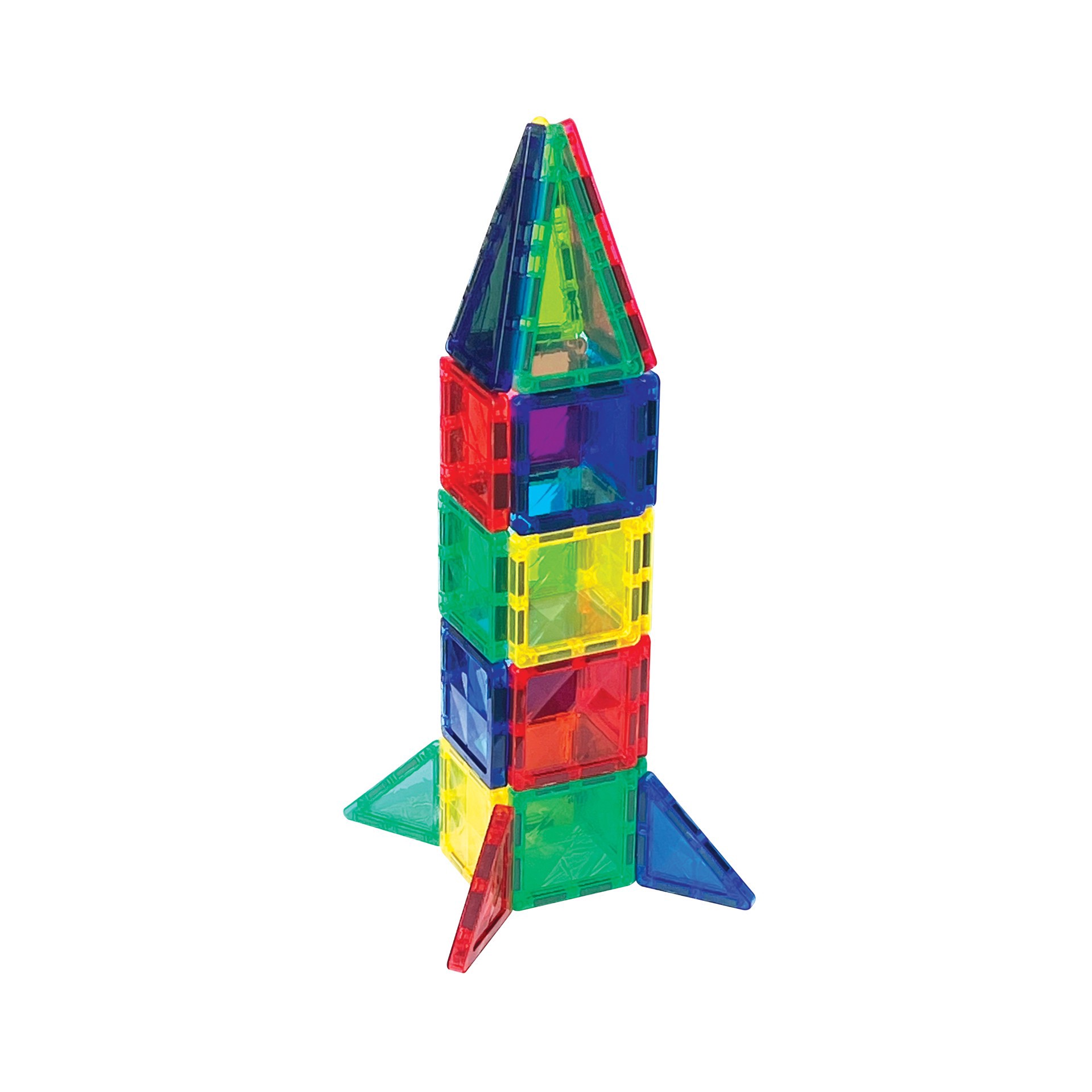 slide 5 of 5, Crayola 24 Piece Magnetic Pip-Tile Set, 24 ct