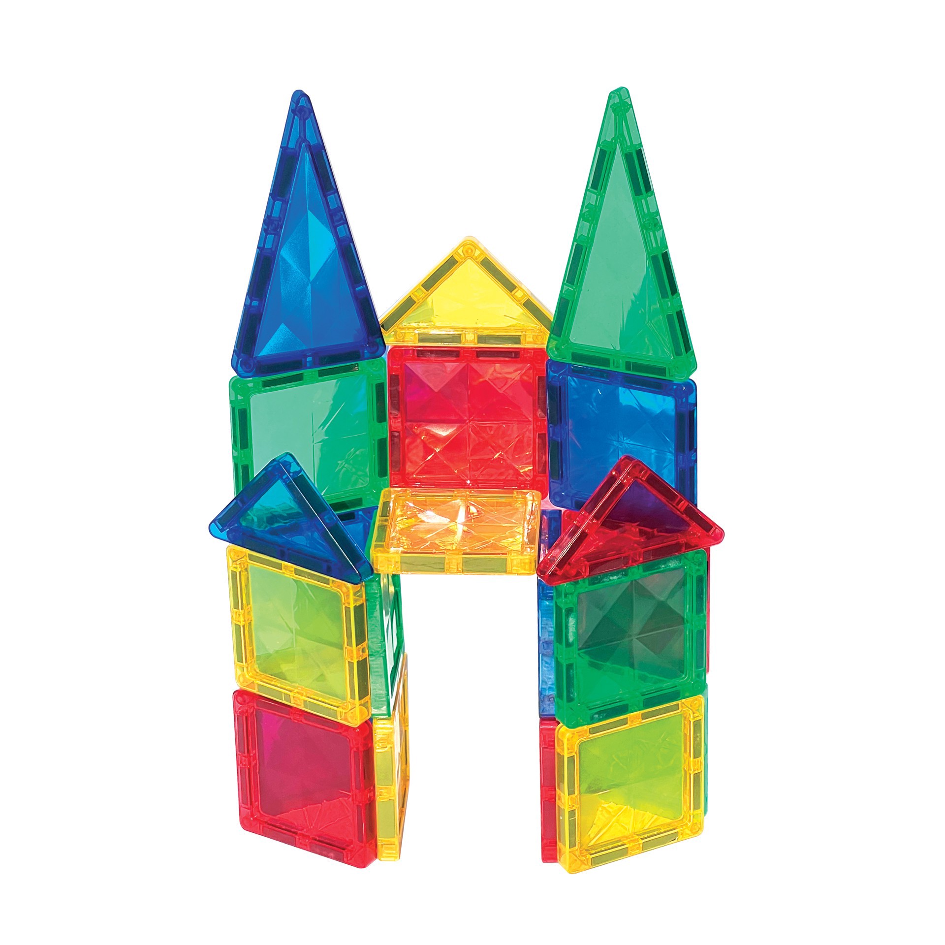 slide 2 of 5, Crayola 24 Piece Magnetic Pip-Tile Set, 24 ct