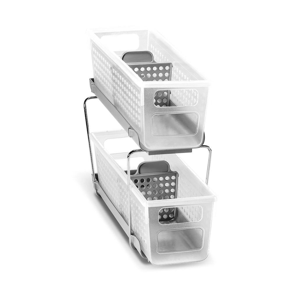 slide 1 of 1, madesmart Mini Two-Tier Organizer With Dividers, 1 ct