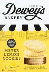 Dewey's Bakery Meyer Lemon Cookies - 9oz