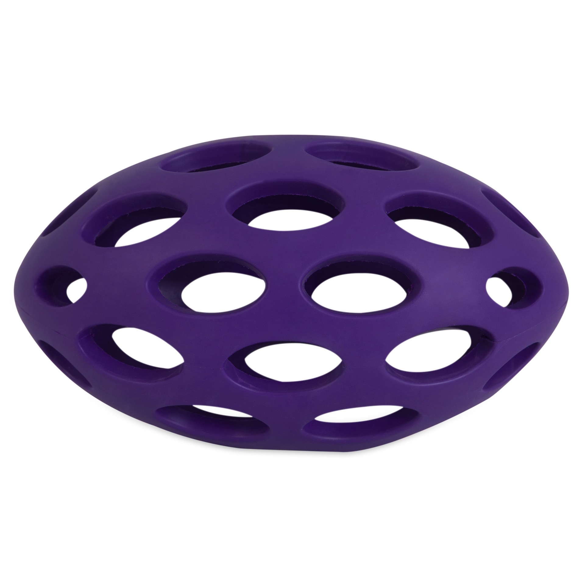 slide 1 of 10, JW Pet Pet Hol-ee Football Dog Toy, 1 ct