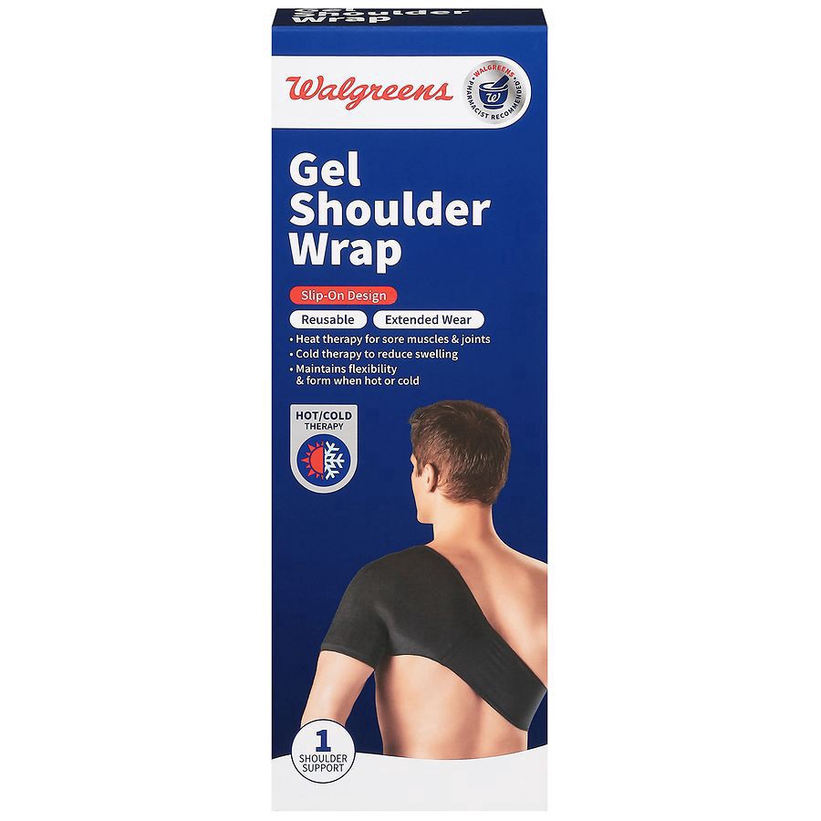 slide 5 of 5, Walgreens Gel Shoulder Support, 1 ct