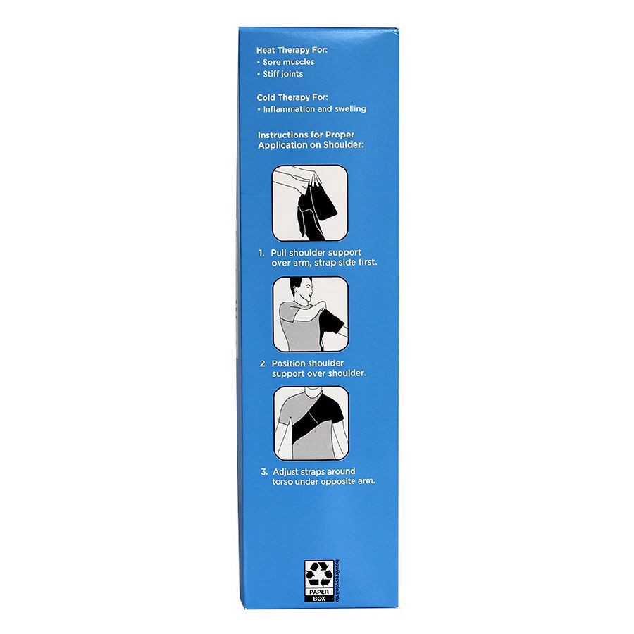 slide 4 of 5, Walgreens Gel Shoulder Support, 1 ct