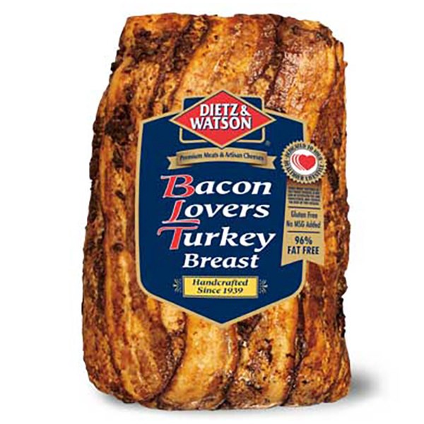 slide 1 of 1, Bacon Lover's Turkey Breast, per lb