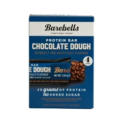 Barebells Chocolate Dough Protein Bar 4 - 1.94 oz Bars