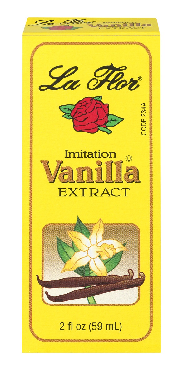 slide 1 of 1, La Flor Vanilla Extract Imitation, 2 fl oz