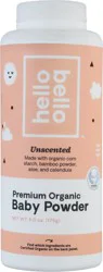 Hello Bello Unscented Premium Organic Baby Powder 6.0 oz