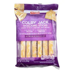 Weis Quality Colby Jack Snacking Sticks