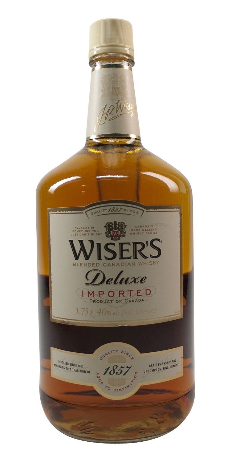 slide 1 of 1, JP Wiser's Deluxe Blended Canadian Whiskey, 1.75 liter