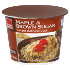 slide 1 of 1, Harris Teeter Instant Oatmeal Cup - Maple Brown Sugar, 1.9 oz