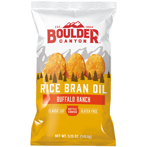 slide 1 of 1, Boulder Canyon Rice Oil Buffalo Chips, 5.25 oz