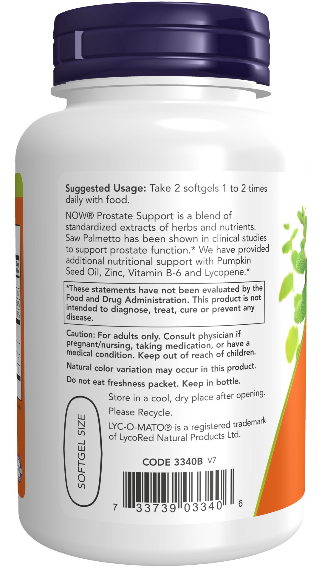 slide 2 of 4, NOW Prostate Support - 90 Softgels, 90 ct