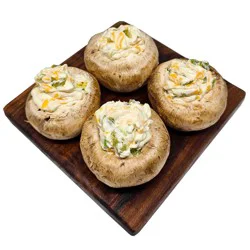 Central Market Hatch Cheese Stuffed Mushrooms