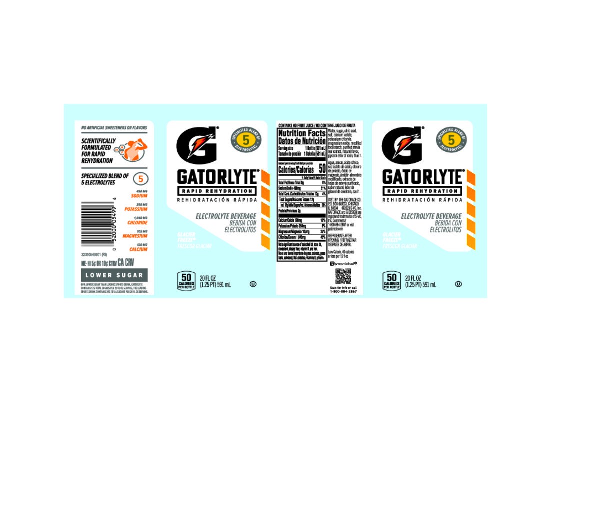 slide 7 of 11, Gatorade Gatorlyte Glacier Freeze Sports Drink With Electrolytes Beverage, 20 fl oz