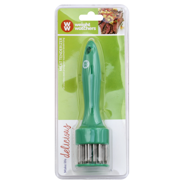 slide 1 of 2, Weight Watchers White And Green Meat Tenderizer, 1 ct